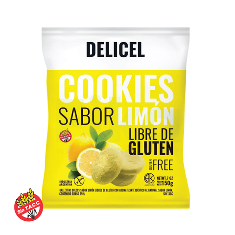 Galletas Sabor Limón Delicel 150g