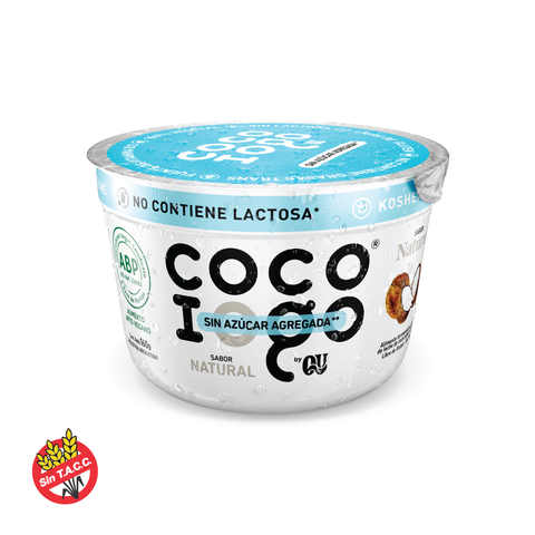 Yogur Sabor Natural Sin Azucar a Base de Coco Cocoiogo 160g