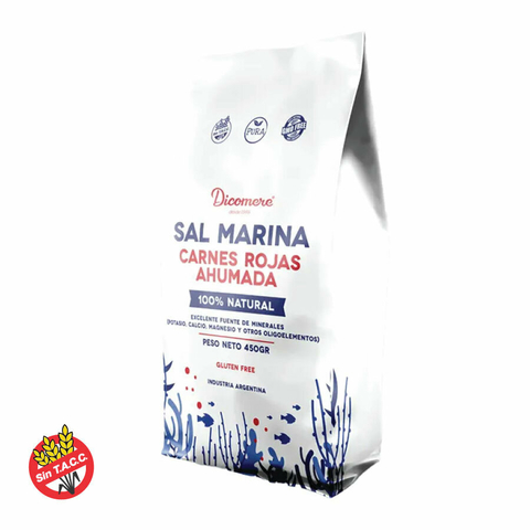 Sal Marina Fina Carnes Rojas Ahumadas Dicomere 450g