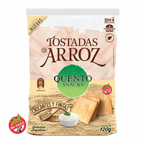 Tostadas de Arroz Quento Snacks 95g