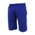 Pantalón corto azul marino (rústico).