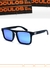 Óculos de Sol - Woody Series (Preto Fosco Lt Azul)