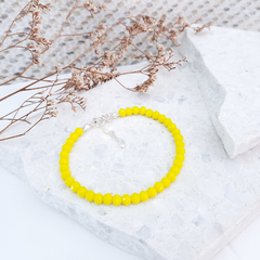 Pulseira Colore Amarelo | Prata 925