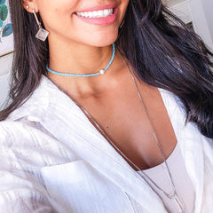 Choker Colore Azul