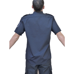 Camisa M/C Batista Policía - tienda online