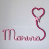 Porta Maternidade Tricotin Marina + Coração