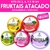 Kit - Esfoliante CORPO DOURADO Fruktais Para Todo o Corpo 150g - Kit 5, 6, 9 e 18un Escolhendo e Sortidos