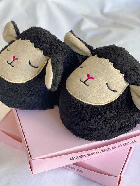 Pantuflas OVEJA NEGRA unisex