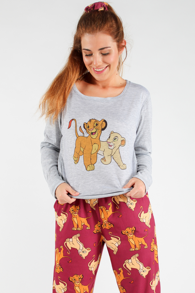 Pijama REY LEON SIMBA Y NALA - Luci tus pijamas