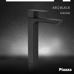 Griferia Monocomando Alto Piazza ARQ10402 Negro - tienda online