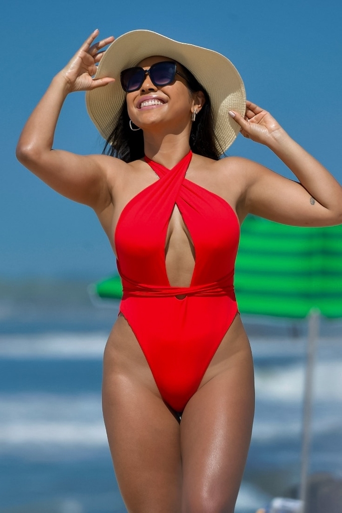 Body Vermelho para mulher