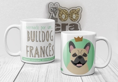 Caneca de Porcelana Bulldog Francês na internet