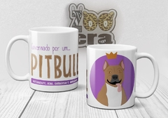 Caneca de Porcelana Pitbull - comprar online
