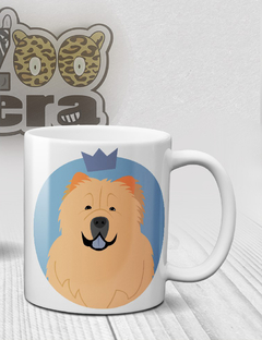 Caneca de Porcelana Chow Chow