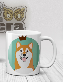 Caneca de Porcelana Shiba Inu