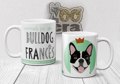 Caneca de Porcelana Bulldog Francês - comprar online