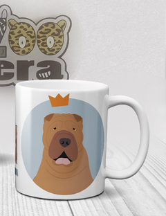 Caneca de Porcelana Sharpei