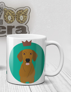 Caneca de Porcelana Dachshund (Salsicha)