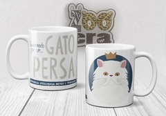 Caneca de Porcelana Gato Persa - comprar online