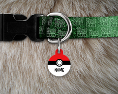 Plaquinha (Tag) de Identificação Pokebola Pokémon - comprar online