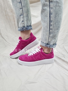 Zapatillas Force GAMUZA FUCSIA