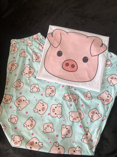 PIJAMA LARGO CERDITO