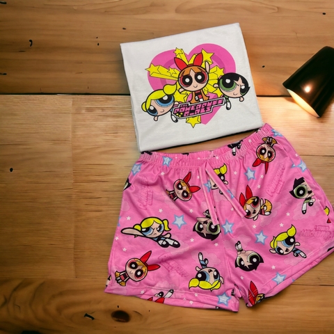 PIJAMA CORTO CHICAS SUPERPODEROSAS