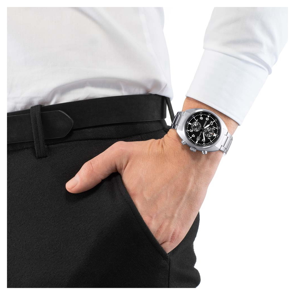 Reloj Citizen Eco Drive Chronograph CA704085E CA7040 85E