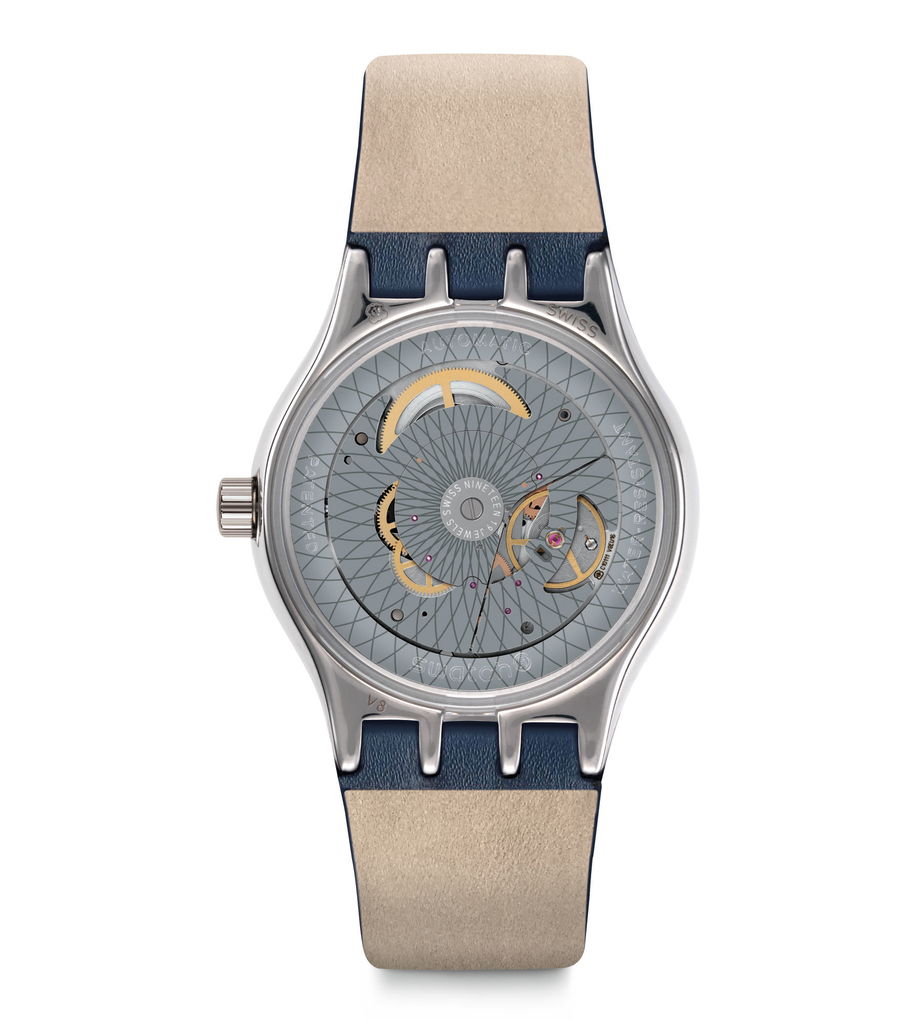 Reloj Swatch Automatic Sistem 51 Petite Seconde Blue SY23S403