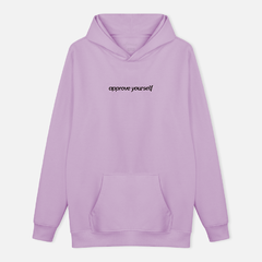 MOLETOM APPROVE YOURSELF LILAS - comprar online