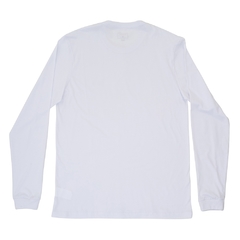 Camiseta m/ l Quiksilver Embroider Branca na internet