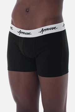 Cueca Boxer Approve Preta - 517868