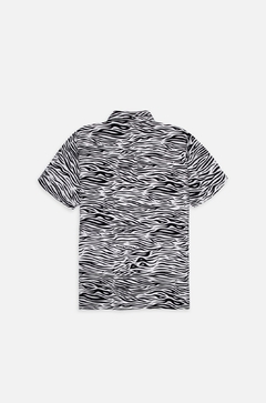 Camisa Approve Animal Print Zebra Off White - 517858 na internet