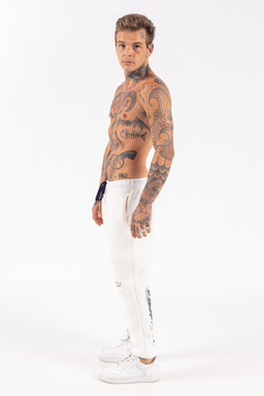 CALÇA MOLETOM BOOQ SOUL INK BRANCO - 517969 - comprar online