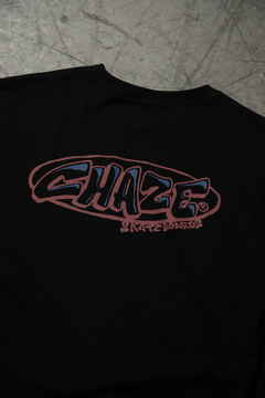 Camiseta Chaze manga Longa Preta - 518131 - Style Loja | Skate, surf & streetwear