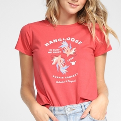 BLUSA BABY LOOK HANG LOOSE FISH - comprar online