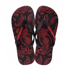 Chinelo Double-g Preto/Vermelho - 515898 - comprar online