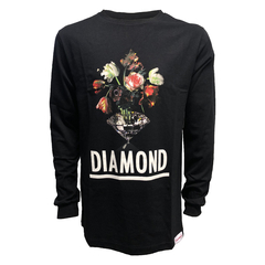 Camiseta Diamond Pollination Manga Longa - 515144