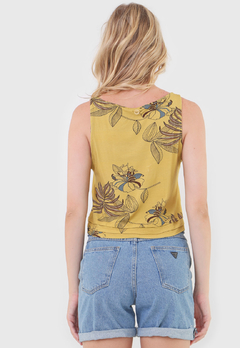 BLUSA HANG LOOSE CROOPED SOULPLANT AMARELO na internet