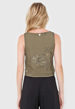 BLUSA HANG LOOSE CROOPED SOULPLANT AMARELO - loja online