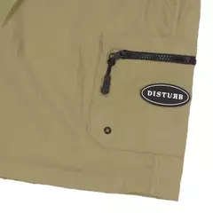 Bermuda Disturb Plain Cargo Nylon Beige - 519018 - Style Loja | Skate, surf & streetwear