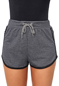 Short Roxy Easy Come Stripe Moletom