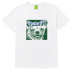Camiseta HUF Dog Ss Tee Branco - 517992