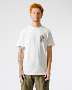 Camiseta Volcom Slim Psichike Branco - 518335