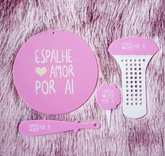 Kit Chima Fácil 4 Peças " Espalhe amor por aí " n56