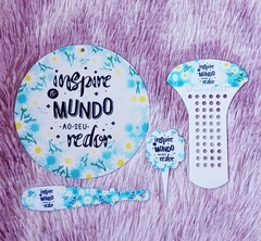 Kit Chima Fácil 4 Peças " Inspire o mundo ao seu redor " n34