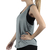 Musculosa Cavada Dryfit Mujer - Gris Perla