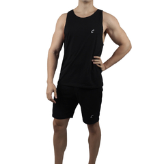 MUSCULOSA HOMBRE ALGODON PREMIUM NEGRO