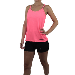 Musculosa New York Morley Rosa Flúo - CorpoFit | Fabricantes de Indumentaria Deportiva | #MañanaEsTarde