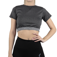 Tops T-Shirts Colors Gris Topo